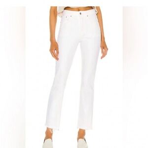 SALE!!! Grlfrnd Jeans Karolina 100% Cotton White Size 26